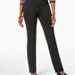 Charter Club Women's Heathered Knit Pants Gray Size 16X3