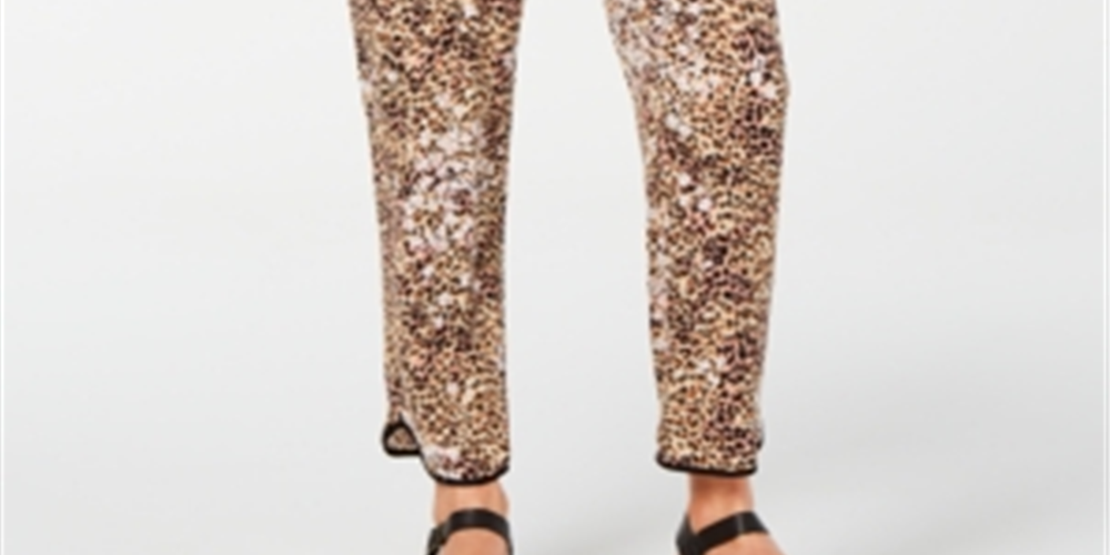 American Rag Junior's Ruffled Tulip Hem Soft Pants Brown Size XS