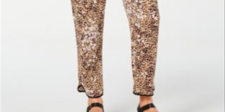 American Rag Junior's Ruffled Tulip Hem Soft Pants Brown Size XS