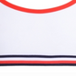 Tommy Hilfiger Girl's Bralettes Embossed Flag Seamless Sports Bra White Size 8-10