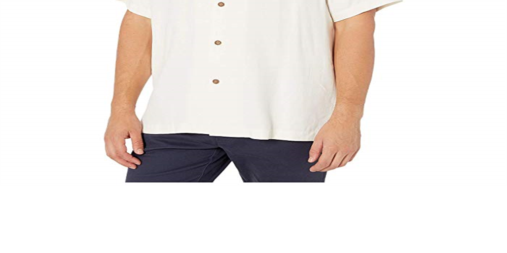 Tommy Bahama Men's Marlin Sunset Shirt White Size Large