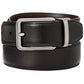 Perry Ellis Men's Annable Reversible Leather Dress Belt Black Size 32