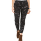 Style & Co Women's Printed Curvy Skinny Jeans Gray Size 4