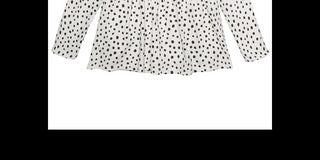 First Impressions Toddler Girl's Dot Print Cotton Tunic White Size 4T