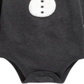 First Impressions Baby Boy's Long Sleeve Snowman Bodysuit Gray Size 12MOS