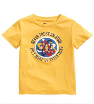 Epic Threads Little Boy's Atom Chenille T-Shirt Yellow Size 5
