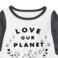 First Impressions Baby Girl's Planet Print Cotton T-Shirt  White Size 12MOS