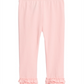 First Impressions Baby Girl's Ruffle Hem Leggings Pink Size 12MOS