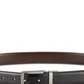 Perry Ellis Men's Annable Reversible Leather Dress Belt Black Size 40