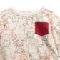 First Impressions Toddler Boy's Woodland Animals Print T-Shirt Brown Size 4T