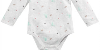First Impressions Baby Boy's Tree Print Bodysuit Gray Size NEWBORN