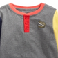 Epic Threads Little Boy's Colorblocked Dinosaur Print T-Shirt Gray Size 5