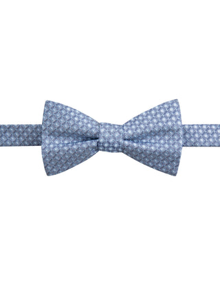 Ryan Seacrest Men's Neat Pre Tied Bow Tie Blue One Size