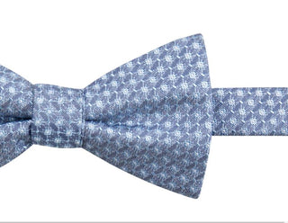 Ryan Seacrest Men's Neat Pre Tied Bow Tie Blue One Size