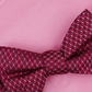 Alfani Men's Neat Pt Bow Tie Solid Pocket Square Set Silk Pink Size Regular