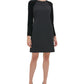 Tommy Hilfiger Women's Velvet Mini Cocktail and Party Dress Black Size 2 Petite
