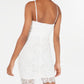Speechless Girl's Sleeveless Lace Bodycon Dress White Size X-Large
