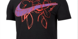 Nike Men's Dri-fit Graphic Training T-Shirt Black Size M