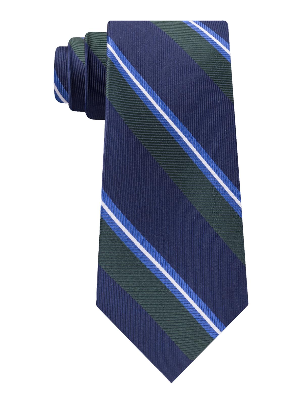 Tommy Hilfiger Men's Silk Professional Neck Tie Green Size Regular