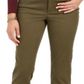 Charter Club Women's Lexington Straight Leg Jeans with tailored tops and tees Green Size 16