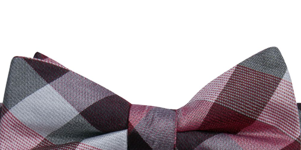 Ryan Seacrest Men's Pre Tied Bow Tie Purple Size One Size
