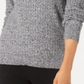 Karen Scott Women's Boat Neck Cotton Sweater Gray Size X-Small
