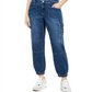 INC International Concepts Women's Cargo Ankle Jogger Jeans Blue Size 2