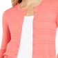Charter Club Women's Textured Cardigan Pink Size Large