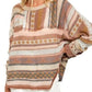 Free People Women's Skies Poncho Brown Size X-Small