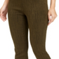 Alfani Women's Fringe Hem Ankle Pants Green Size 12 Petite