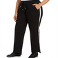 Calvin Klein Women's Plus Track Pants Black Size 3X