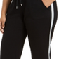 Calvin Klein Women's Plus Track Pants Black Size 3X