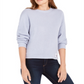 Calvin Klein Women's Cotton Sweater Blue Size Medium