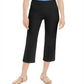 Charter Club Women's Pull on Crop Pants Black Size 10
