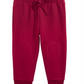 First Impressions Baby Boy's Knee Patch Jogger Pants Wine Size 18MOS