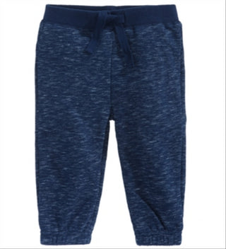 First Impressions Toddler Boy's Marled Jogger Pants Blue Size 4T