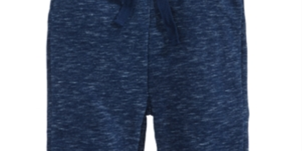 First Impressions Toddler Boy's Marled Jogger Pants Blue Size 4T