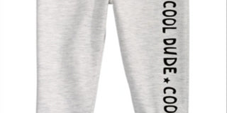 First Impressions Baby Boy's Cool Dude Jogger Pants Gray Size 3-6MOS