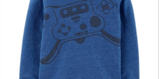 Carter's Little & Big Boy's Gaming Print Hoodie Blue Size 5