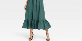 A New Day Women' Leevele Mocked Wait Dre Green Size 2XL