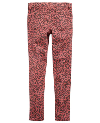 Imperial Star Big Girl's Animal Print Jeans Pink Size 12