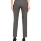 Anne Klein Women's Houndstooth Skinny Wear to Work Pants Black Size 16