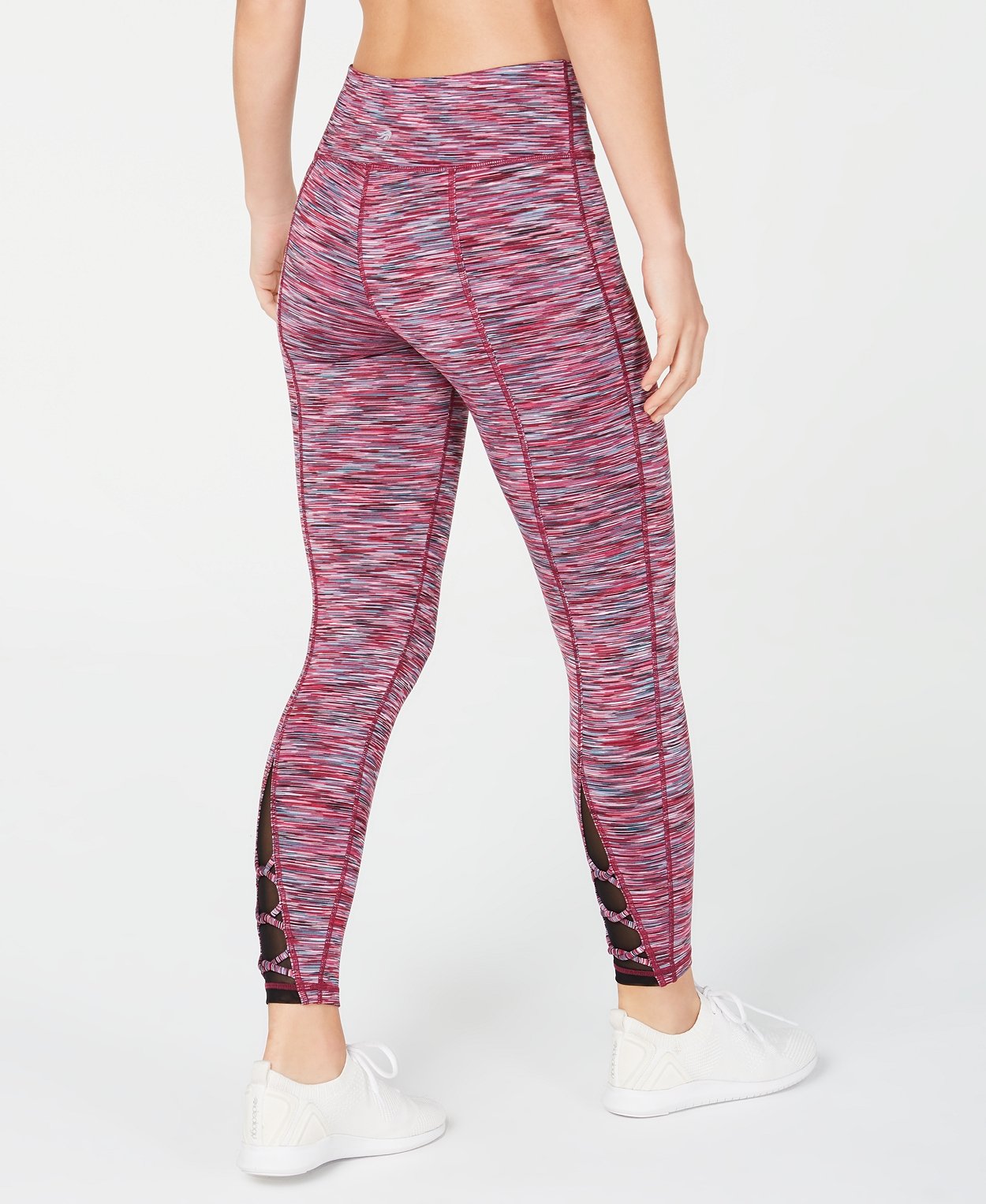 Ideology Women's Space Dyed Leggings Pink Size Medium