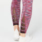 Ideology Women's Space Dyed Leggings Pink Size Medium