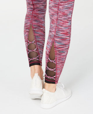 Ideology Women's Space Dyed Leggings Pink Size Medium