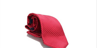 Nautica Men's Neck Tie Adrift Geometric Solid Skinny Slim Silk Red Size Regular