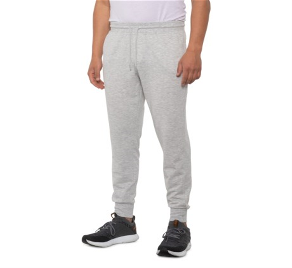 90 Degree By Reflex Men's Back Zipper Joggers Gray Size Large