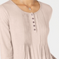 Style & Co Women's Long Sleeve Pintuck Top Pink Size X-Small