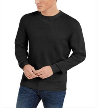 DKNY Men's Regular Fit Crewneck Sweater Black Size M