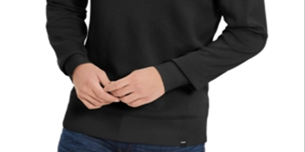 DKNY Men's Regular Fit Crewneck Sweater Black Size M